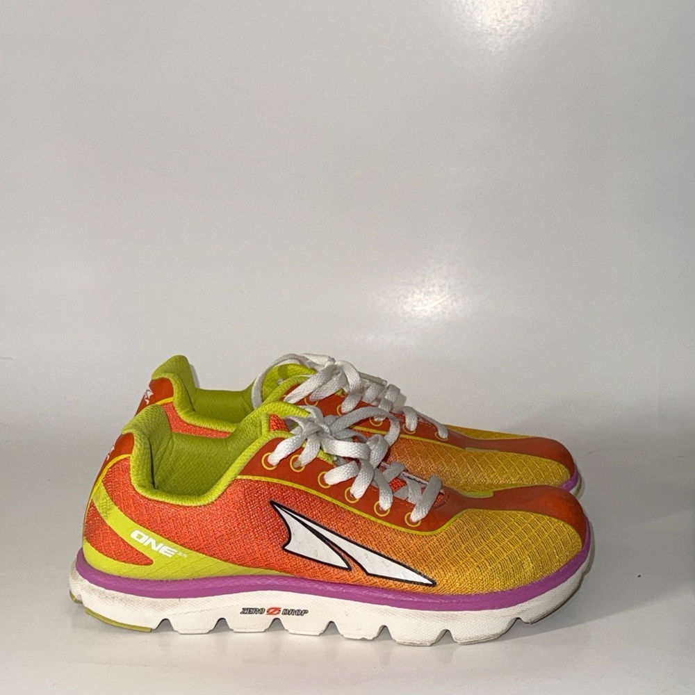 Altra One Women's Orange and Yellow Running Shoes
